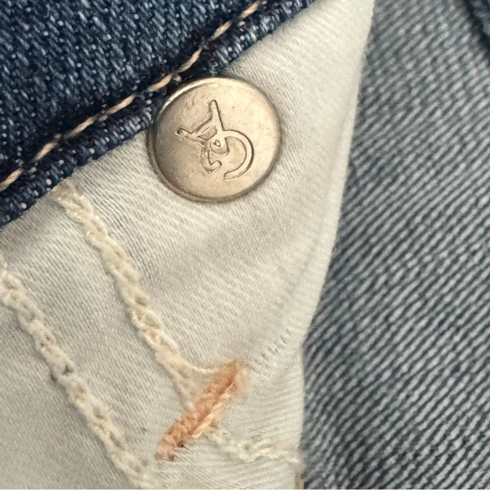 Good‎ American Distressed Skinny Jeans Women's Size 30 - Picture 8 of 11